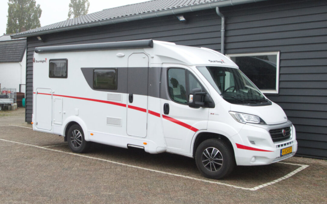 Sunlight V66 compacte camper met enkele bedden