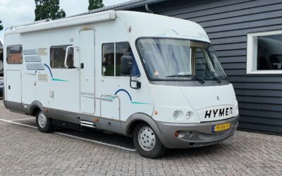 Hymer B644 integraal camper voor 4 personen